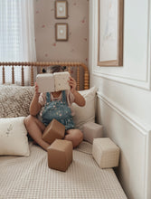 Load image into Gallery viewer, Mini Play Cubes | Floral | Pre-Order May
