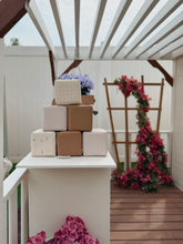 Load image into Gallery viewer, Mini Play Cubes | Floral | Pre-Order May
