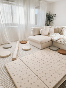 Large Step Cushions | Bluebell