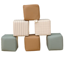 Load image into Gallery viewer, Mini Play Cubes | Sage
