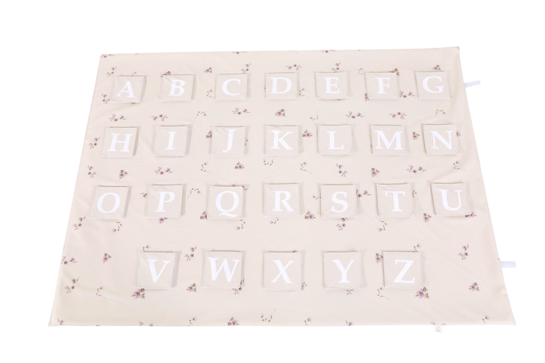 Learning Mat | Floral Alphabet | Pre-Order