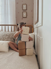 Load image into Gallery viewer, Mini Play Cubes | Floral | Pre-Order May

