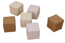 Load image into Gallery viewer, Mini Play Cubes | Floral | Pre-Order May

