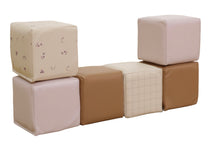 Load image into Gallery viewer, Mini Play Cubes | Floral | Pre-Order May
