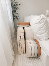 Load image into Gallery viewer, Large Step Cushions | Bluebell
