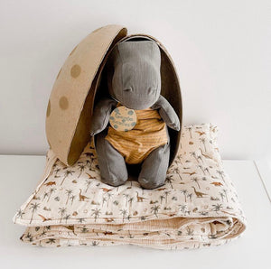 Crib Blanket | Dino