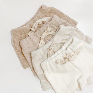 Teddy Shorts | Oatmeal