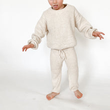 Load image into Gallery viewer, Chunky Knit Pants | Speckled Beige
