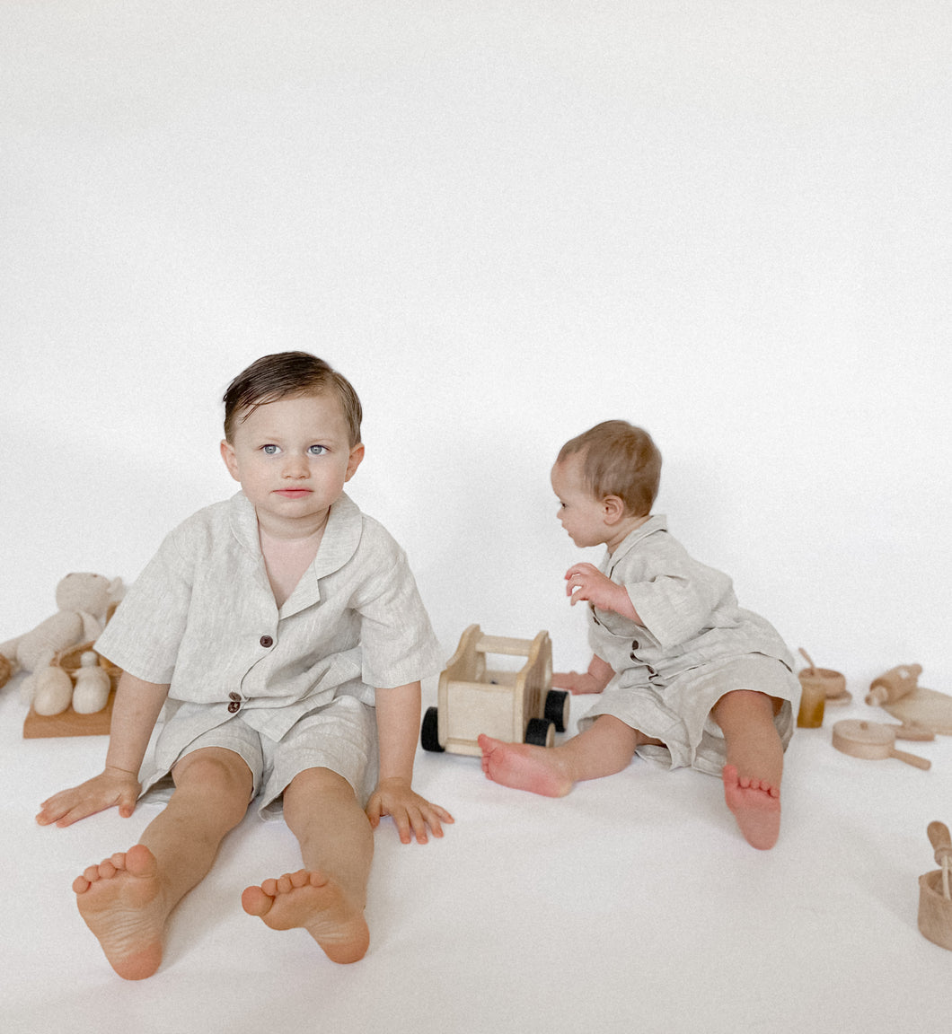 Little Linen Set | Size Down