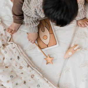 Crib Blanket | Space