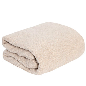 Crib Blanket | Teddy Sand
