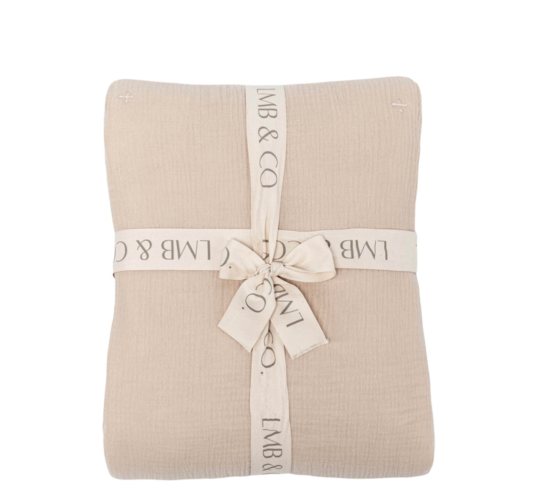Crib Blanket | Natural