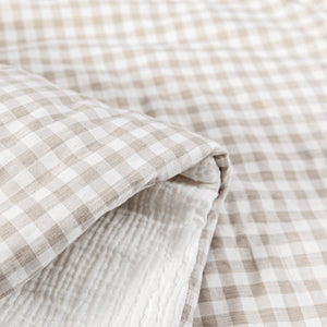 Crib Blanket | Gingham