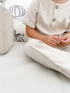 Leo Linen Set | Boys