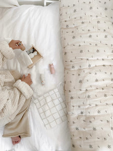 Crib Blanket | Bluebell