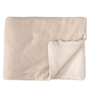 Crib Blanket | Teddy Sand