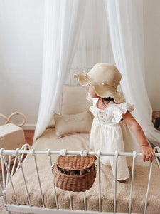 Crib Blanket | Teddy Sand