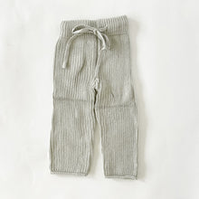 Cargar imagen en el visor de la galería, Chunky Knit Pants | Sage
