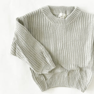 Chunky Knit Sweater | Sage