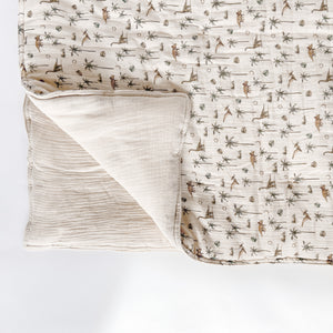 Crib Blanket | Dino