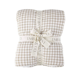 Toddler Blanket | Gingham