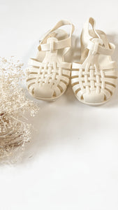 Jelly Shoes | Cream | Size up 2