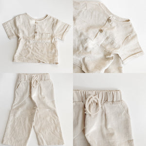 Leo Linen Set | Boys