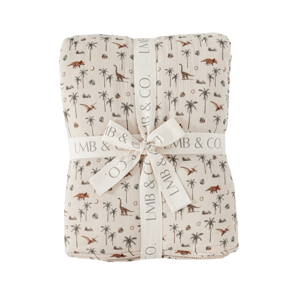 Crib Blanket | Dino