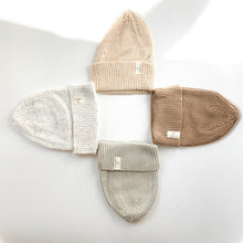 Load image into Gallery viewer, Chunky Knit Beanie | Speckled Beige
