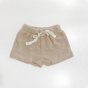 Teddy Shorts | Beige