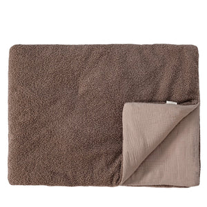 Crib Blanket | Teddy Mushroom