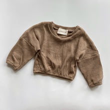 Load image into Gallery viewer, Cocoa Ribbed Pullover
