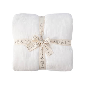 Crib Blanket | Powder