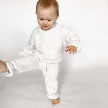 Load image into Gallery viewer, Chunky Knit Pants | Speckled Ivory
