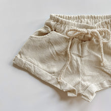 Load image into Gallery viewer, Little Corduroys | Ecru | Size Down
