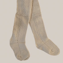 Carregar imagem no visualizador da galeria, Knit Tights | Light Taupe
