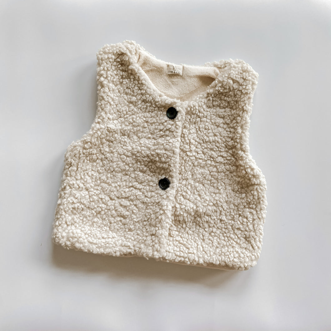 Teddy Vest | Oatmeal