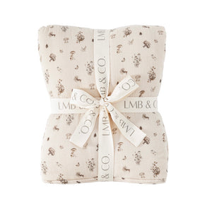 Crib Blanket | Woodland