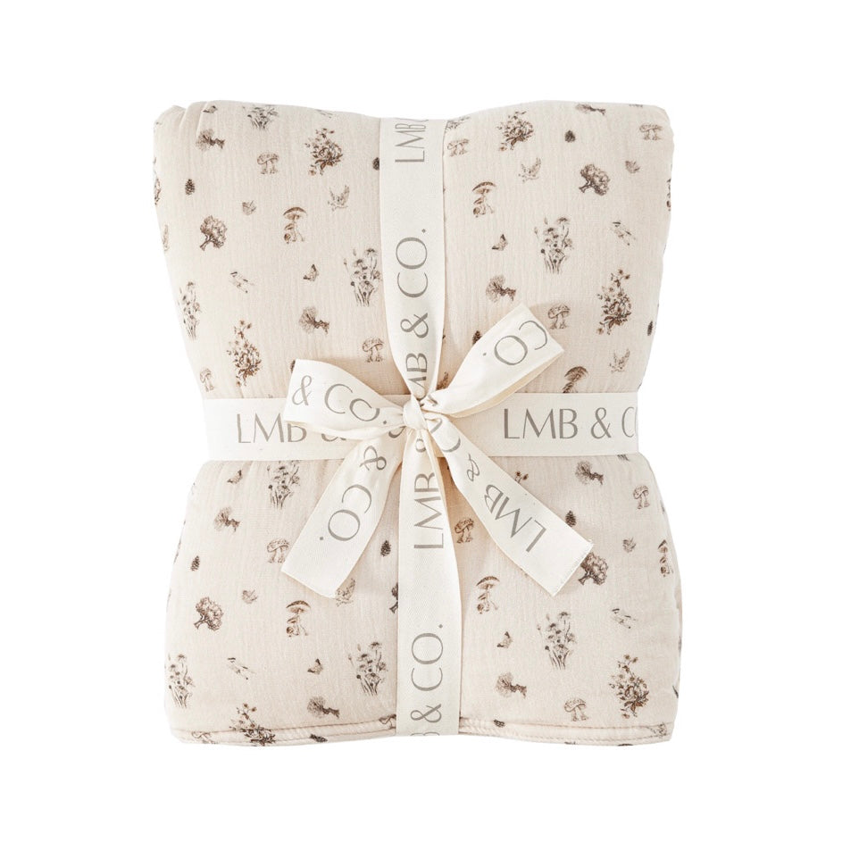 Crib Blanket | Woodland