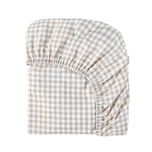 Load image into Gallery viewer, Crib Sheet | Gingham
